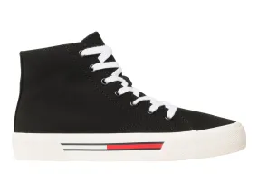 Tenis Tommy Hilfiger N02087 Negro Para Mujer